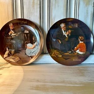 NORMAN ROCKWELL, LIMITED EDITION OF “THE STORYTELLER “ & “THE TYCOON”.